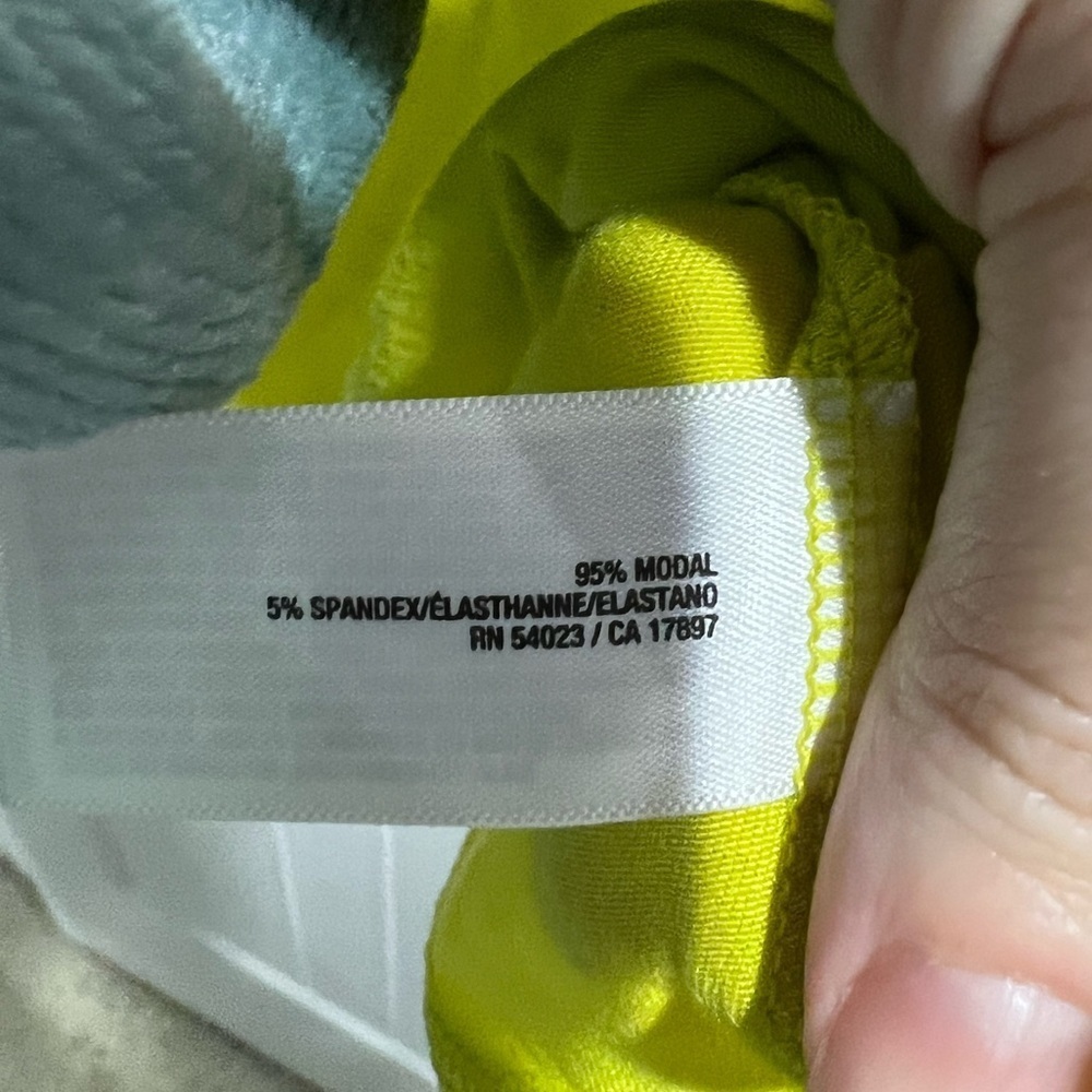 NWT NEW Old Navy yellow green cami XL - Picture 5 of 7